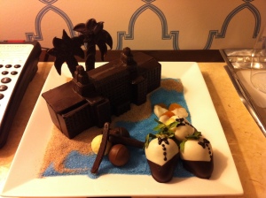 Chocolate rendition of  The Breakers
